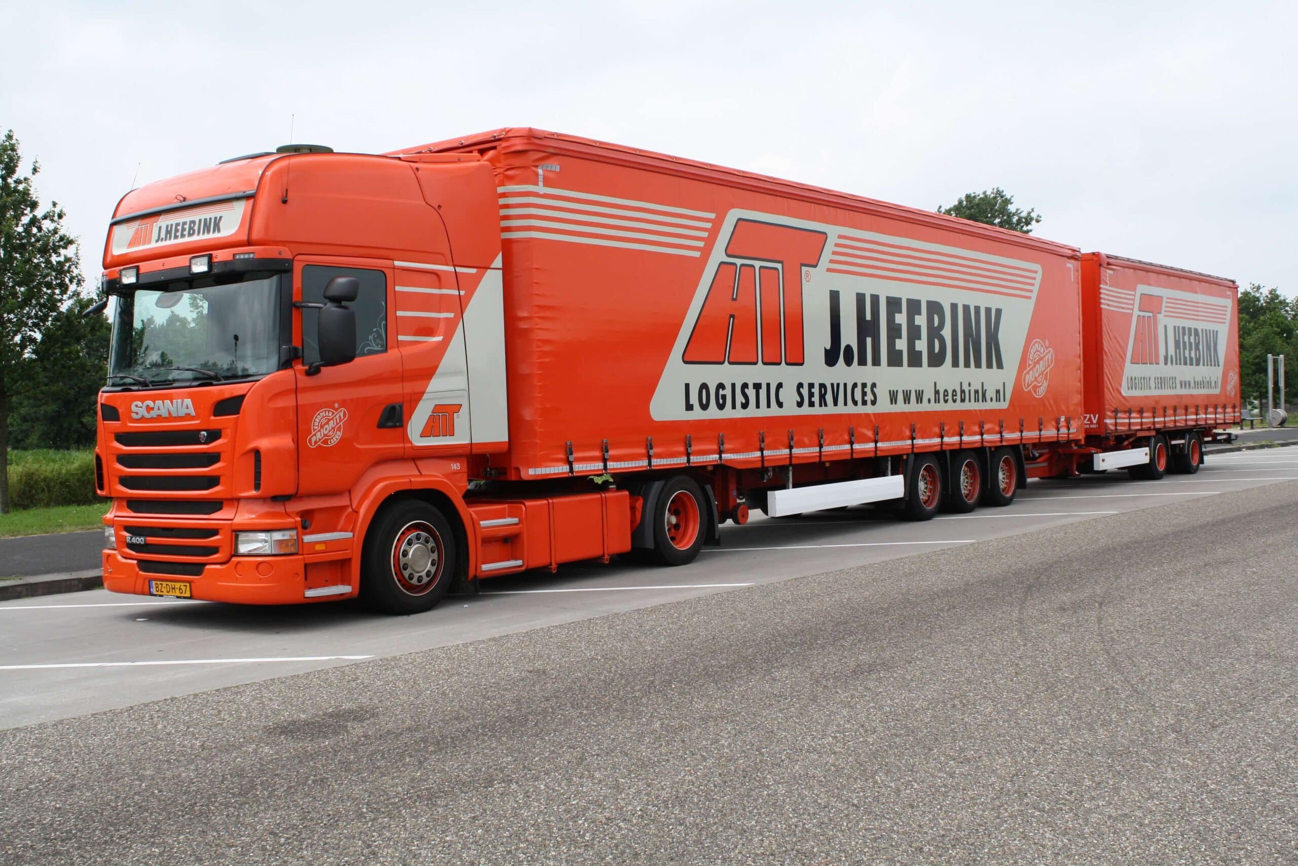 truck heebink logistics holland